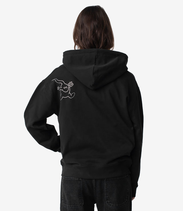 Shop Carne Bollente Diamonds Cum Hoodie Black at itk online store