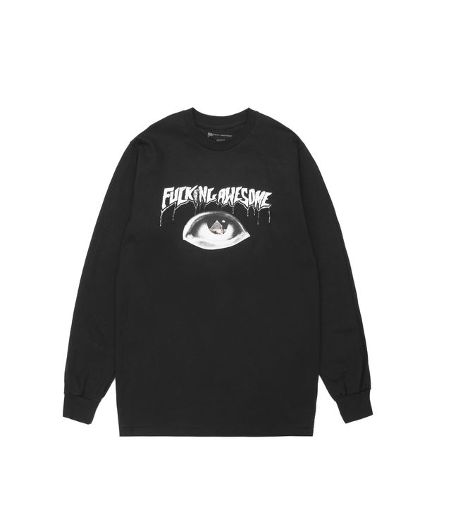 【Fucking Awesome】MAGIC BOOKS LONG SLEEVE Fucking Awesome Magic Books Long Sleeve T-Shirt in Black