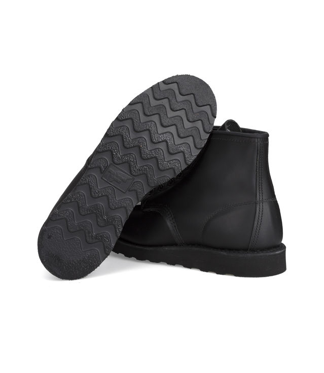靴 RED WING 8137 6\" Classic Moc ALL BLACK 8137 6