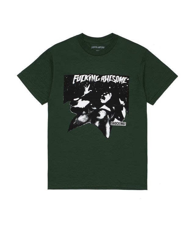 【FUCKING AWESOME】 BEAUTIFULLY WEIRD TEE GREEN T-Shirts – Fucking Awesome