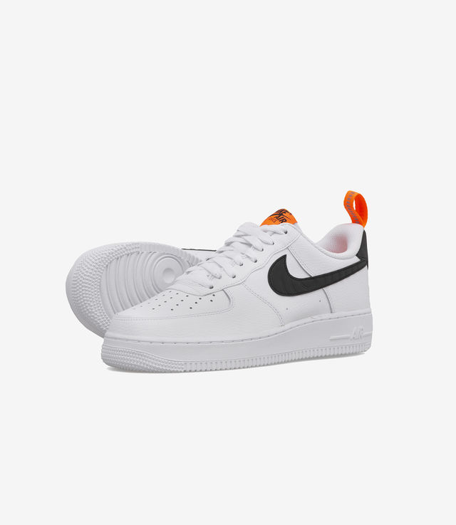 nike air force 1 white total orange