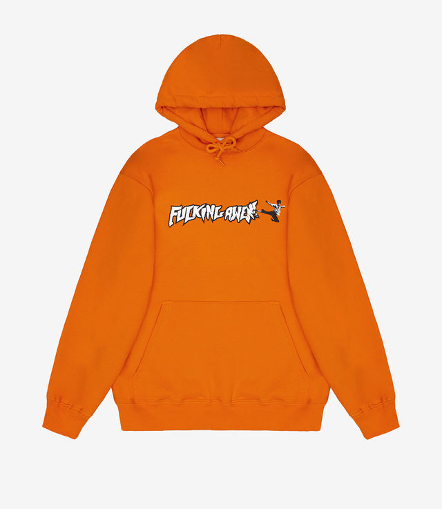 Shop Fucking Awesome Karate Hoodie Orange at itk online store