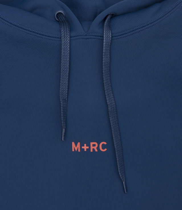Shop M+RC Noir No Basic Hoodie Blue at itk online store