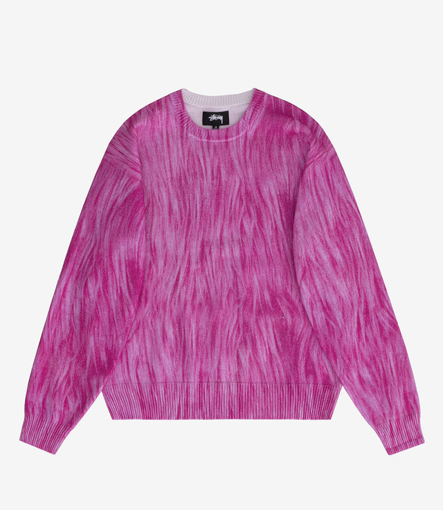 Stussy 2025 pink sweater