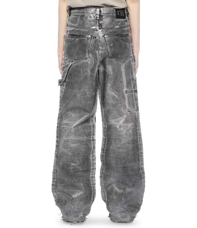 送料関税込☆【RACER WORLDWIDE】Doll Core Flared Wax Jeans Doll Core Flared Wax Jeans – Racer Worldwide