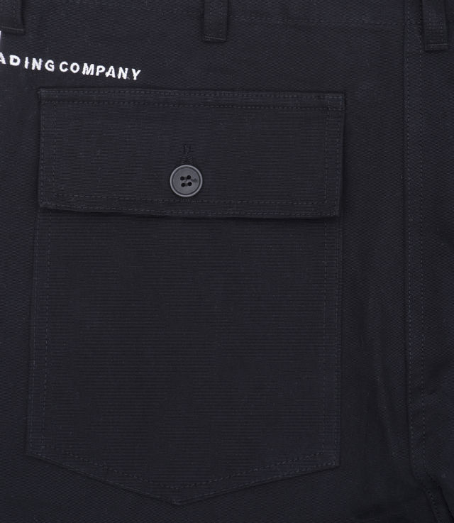 Shop Pop Trading Company Phatique Farm Pants Black at itk