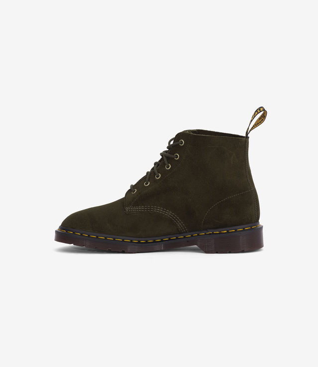 Dr.Martens REPELLO CALF SUEDE オリーブUK6（Dr Martens Boots
