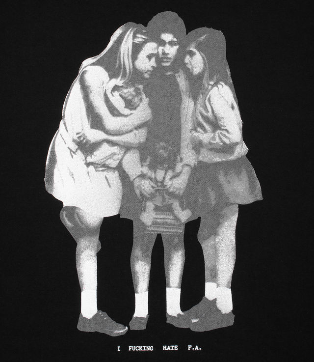 Shop Fucking Awesome Hate FA Hoodie Black at itk online store