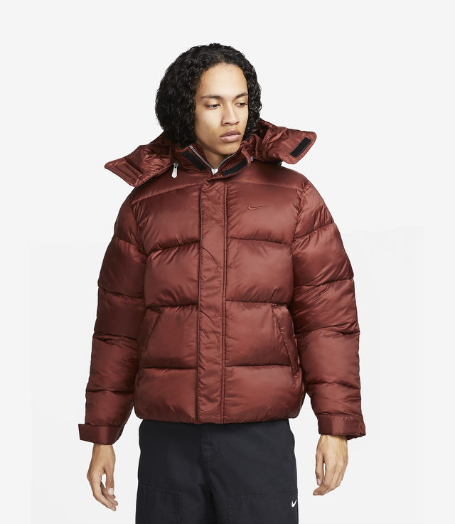 Shop Nike Life Therma-FIT Puffer Jacket Oxen Brown at itk