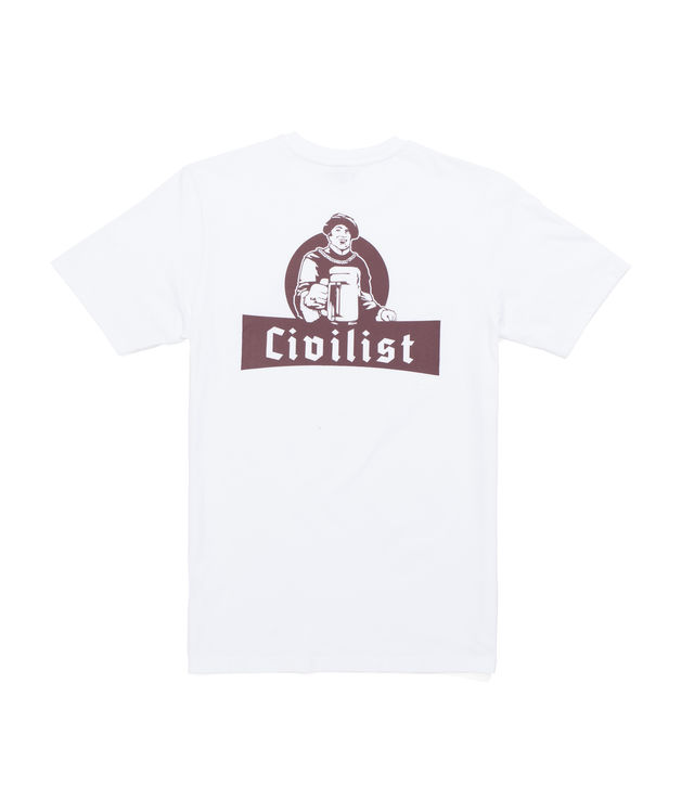 Shop Civilist Schultheiss Rīga Latvija Tee White at itk