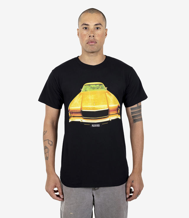 Shop Pleasures x Blur Song 2 T-Shirt Black at itk online store