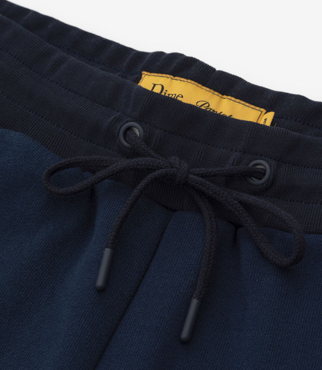 Shop Dime Ribbed Panel Sweatpants Navy at itk online store