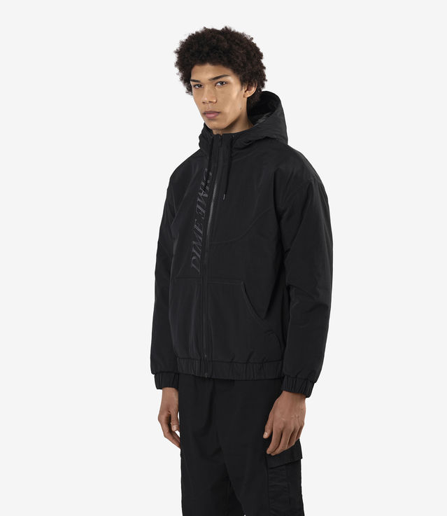 Shop Dime Quilted Hooded Jacket Black at itk online store