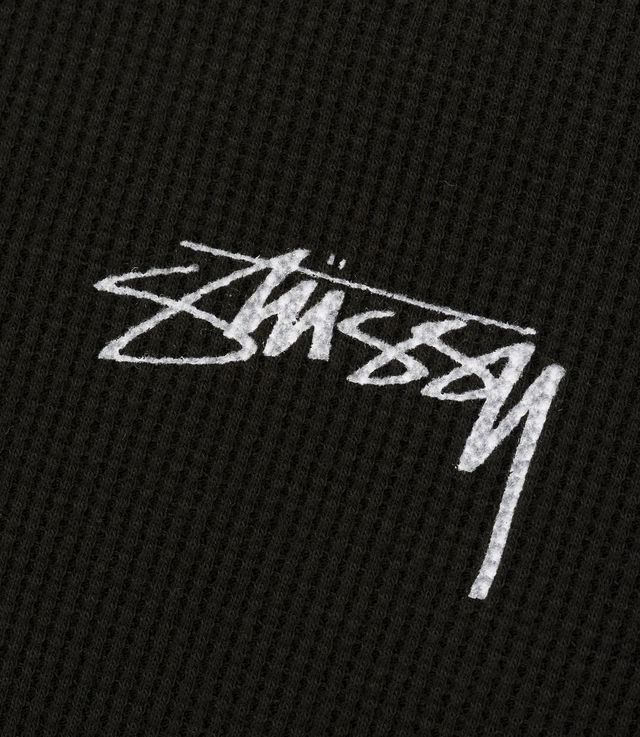 Shop Stussy LS Thermal Black at itk online store