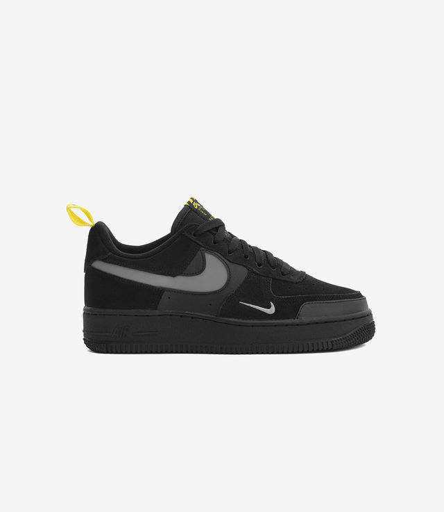 Nike air force low cut black best sale