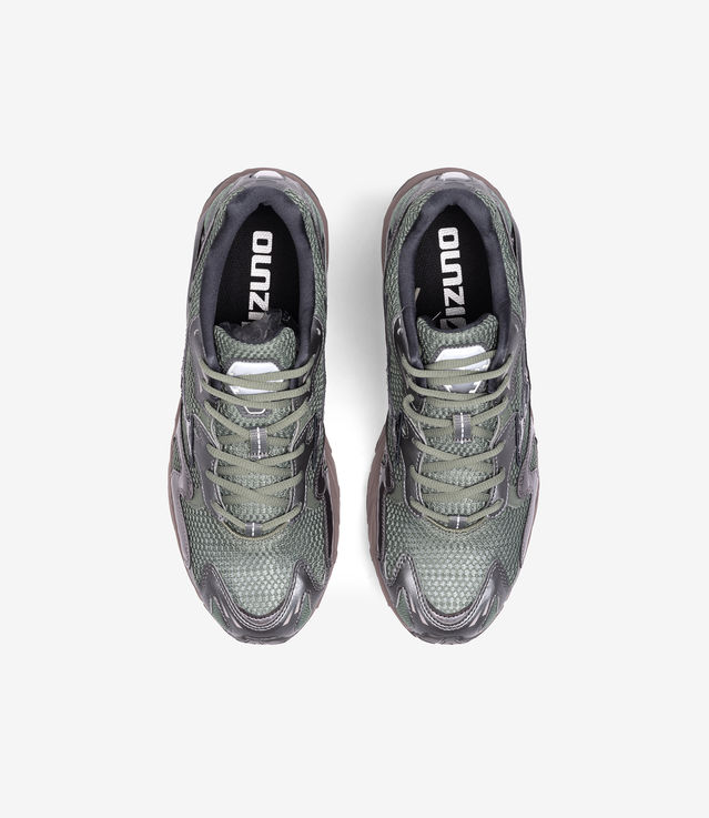 Shop Mizuno Wave Rider 10 Agave Green/Black Sand/Metallic