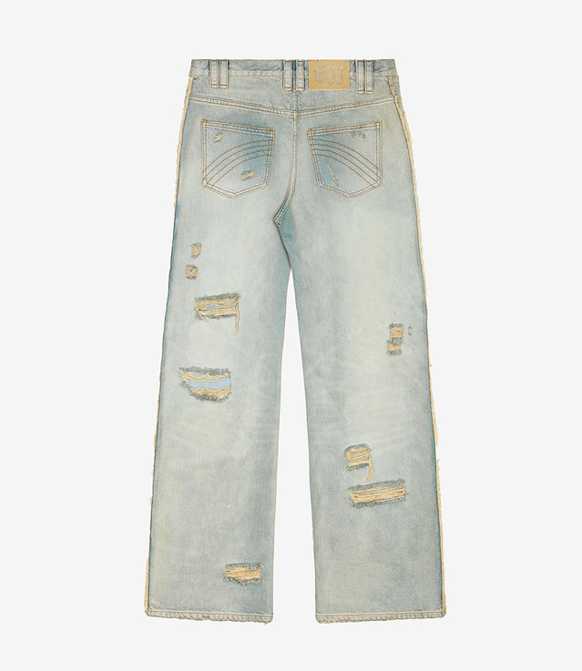 Light Blue Track Jeans – Racer Worldwide