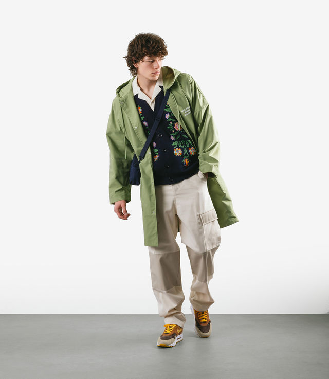 パーカー・フーディ DROLE DE MONSIEUR Parkas Drôle de Monsieur La Parka Drôle White | BSTN Store