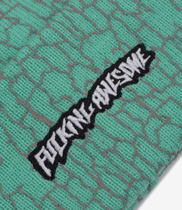 Shop Fucking Awesome Everyday Camo Cuff Beanie Turquoise at itk