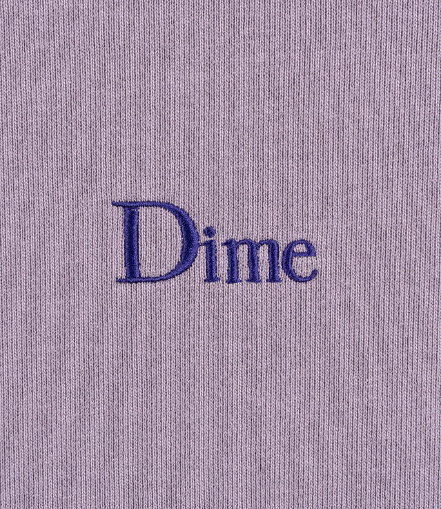 【DIME】 CLASSIC SMALL LOGO HOODIE - PLUM GRAY Dime - Classic Small Logo Hoodie (Plum Gray) – NJ Skateshop