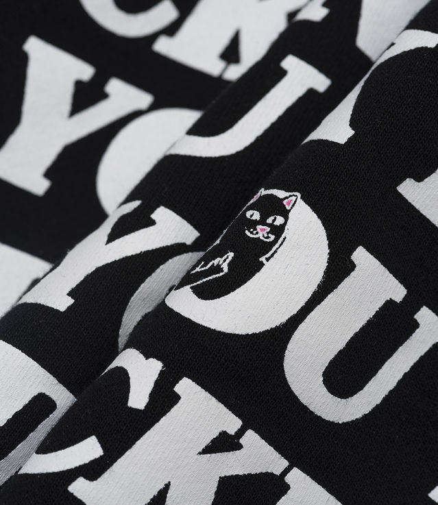 Ripndip Fuck You Knit Sweater Black L セーター Fuck You Knit Sweater (Black) – RIPNDIP