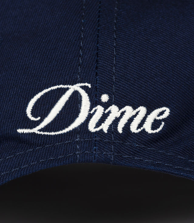 Shop Dime Cursive D Baseball Cap Royal Navy at itk online store