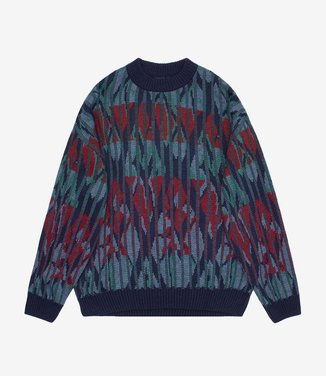 Shop Polar Skate Co Paul Knit Sweater Rich Navy at itk online store