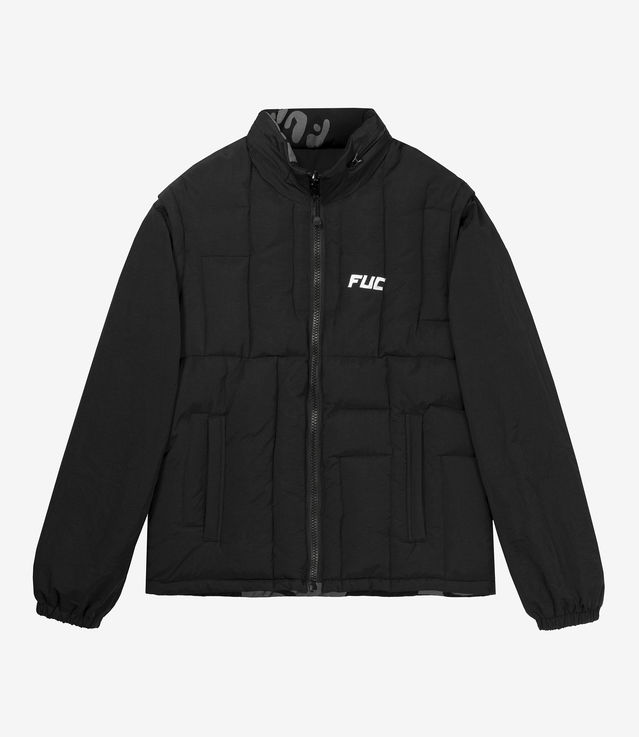 FUC Off Bodywarmer Black Fackupclothes - ダウンジャケット