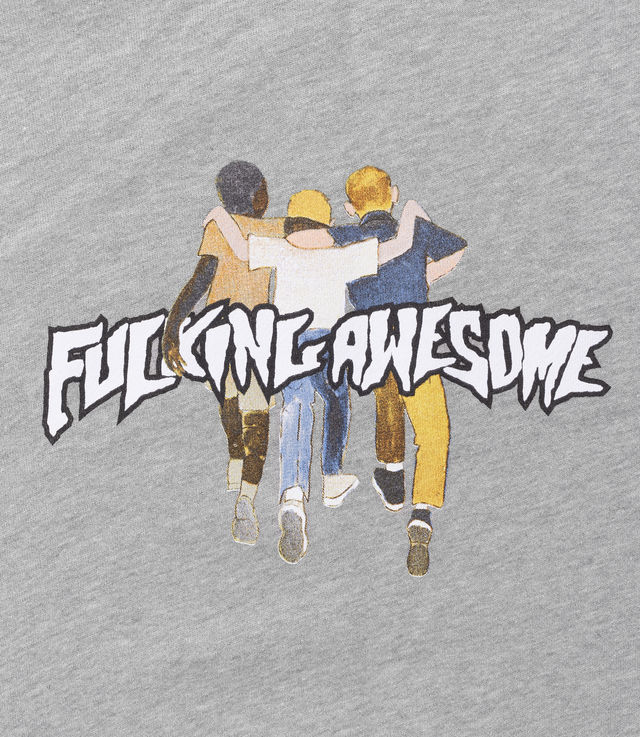Shop Fucking Awesome The Kids All Right Crew Heather Grey at