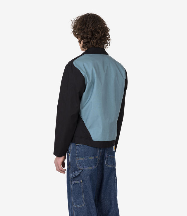 Shop Affxwrks Work Jacket Cordura Ripstop Black/Service Blue Shop Affxwrks Work Jacket Cordura Ripstop Black/Service Blue
