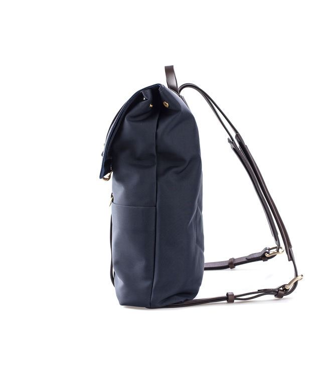 Shop Mismo Ms Backpack Navy/Dark brown at itk online store