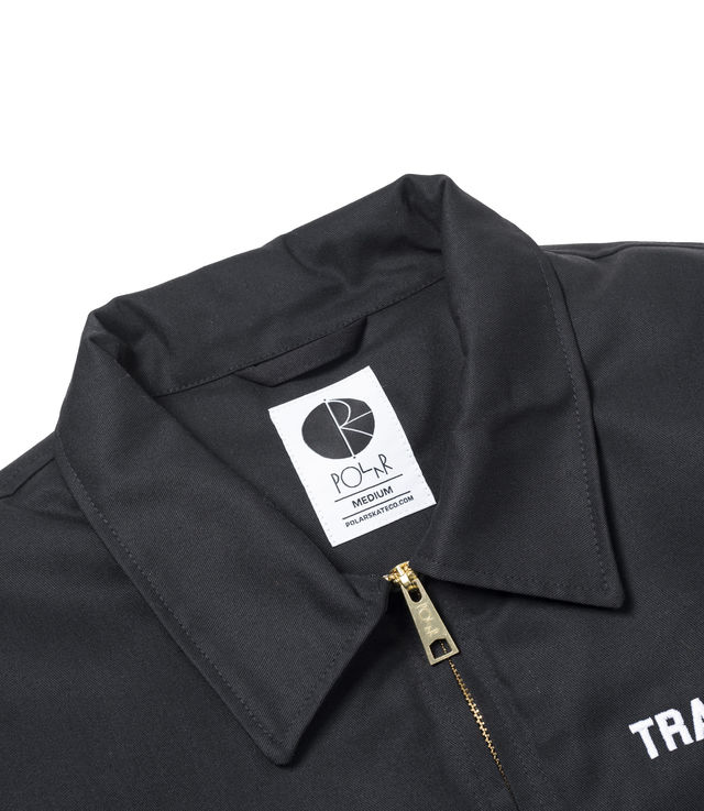 Shop Polar Skate Co Train Banks Jacket Black at itk online store