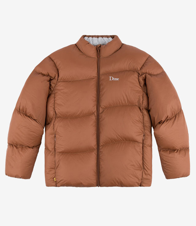 Shop Dime Midweight Wave Puffer Burnt Orange at itk online store