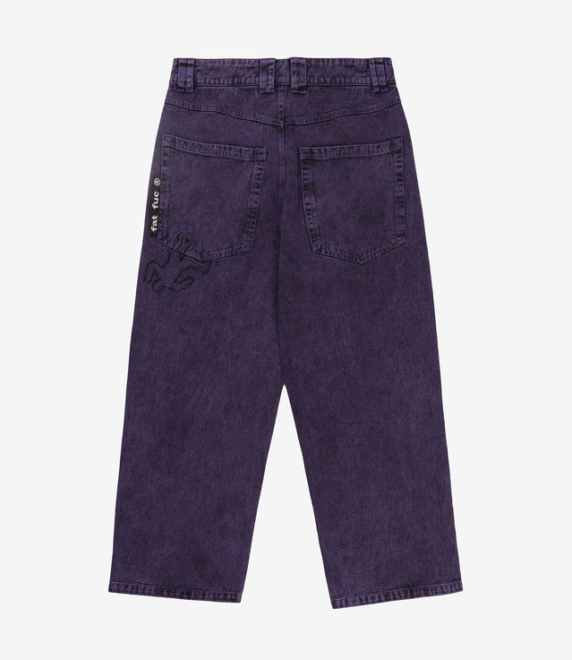 Shop FUC Fat Jeans Purple at itk online store