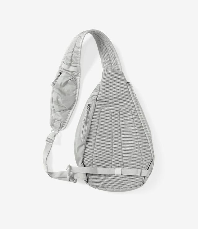 Shop Thisisneverthat Washed Nylon Sling Bag Cream at itk