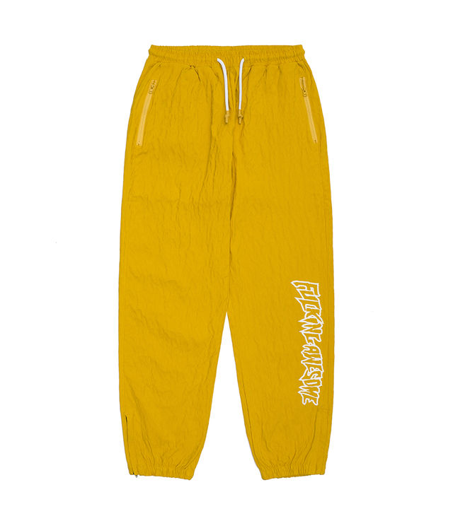 Shop Fucking Awesome Tonal Animal Track Pant Yellow Leopard at itk online  store