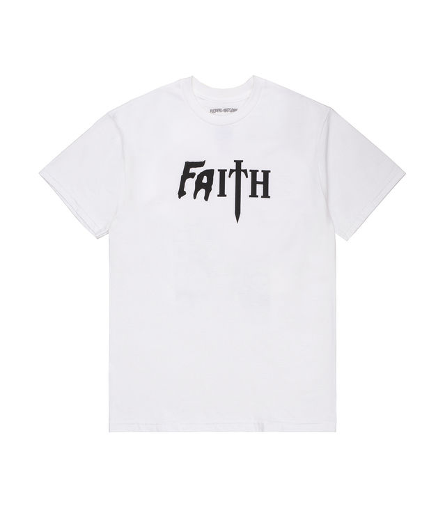 Shop Fucking Awesome Faith Tee White at itk online store