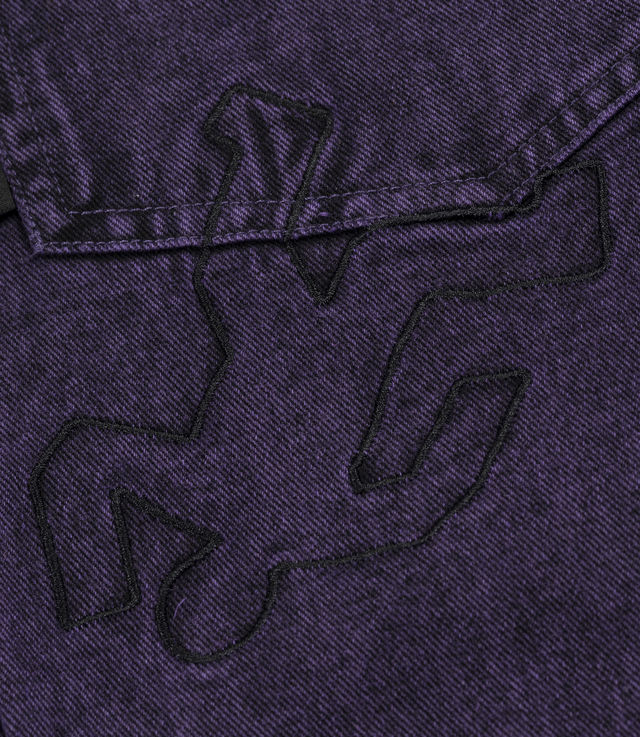 希少 fat Fuc jeans デニム purple bigboy 紫 美品-
