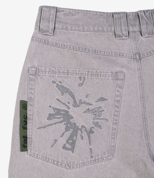 Shop FUC Fat Broken Jeans Grey at itk online store