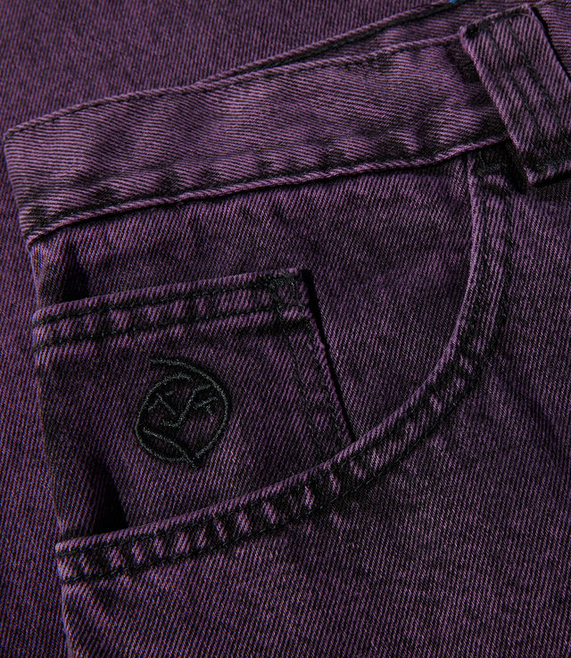 Shop Polar Skate Co Big Boy Jeans Purple Black at itk online store