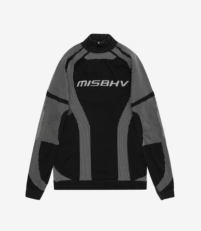 Shop MISBHV Sport Active Classic Longsleeve Black/White at itk online store