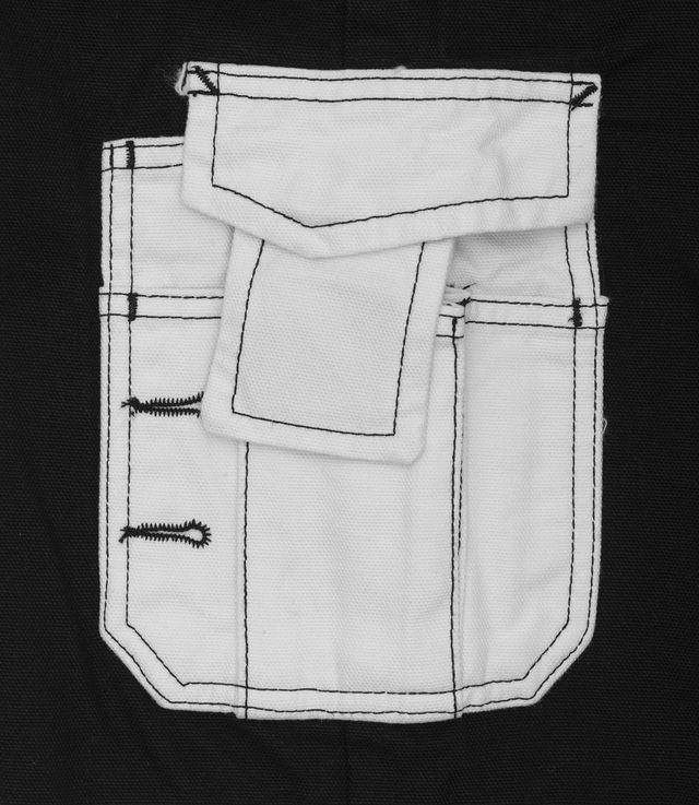 Shop Fucking Awesome Utility Painter Pant Black/White at itk