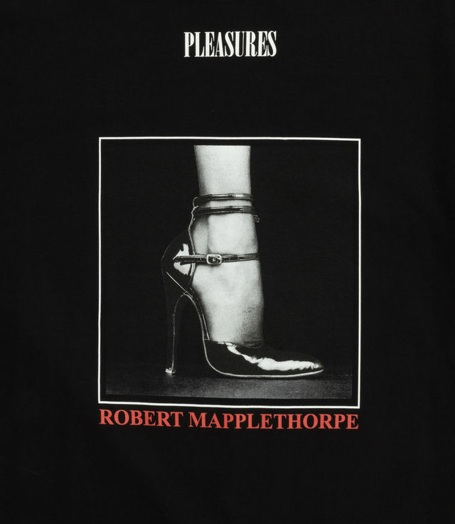 Shop Pleasures x Robert Mapplethorpe Heel T-Shirt Black at itk