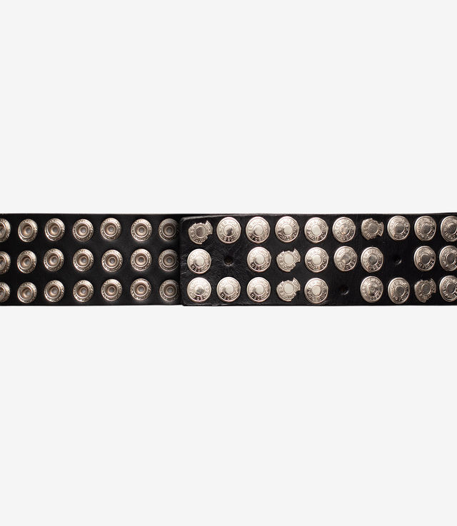 Shop Racer Worldwide Button Belt Black at itk online store
