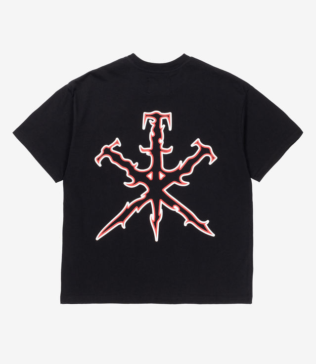 [NOT4NERD] N4ND Dagger Tribal Logo T-Shirts  /追跡付 N4ND Dagger Tribal Logo T-Shirts - Blue - NOT4NERD