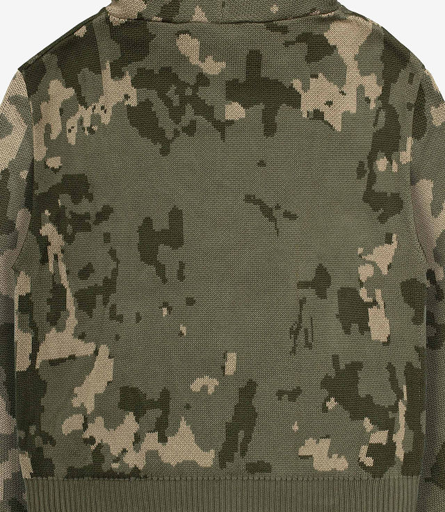 Camo Knit Zip Hoodie – Racer Worldwide