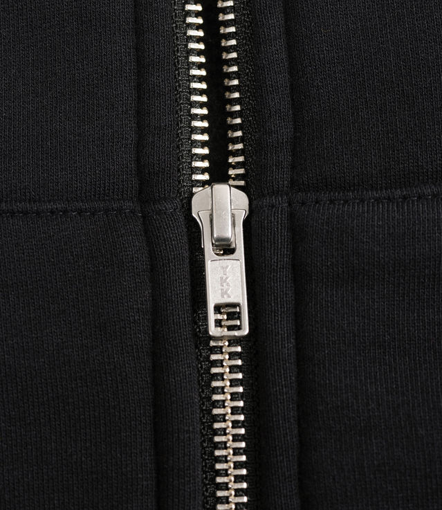 Patta Classic Zip Up Hooded Sweater (Black)