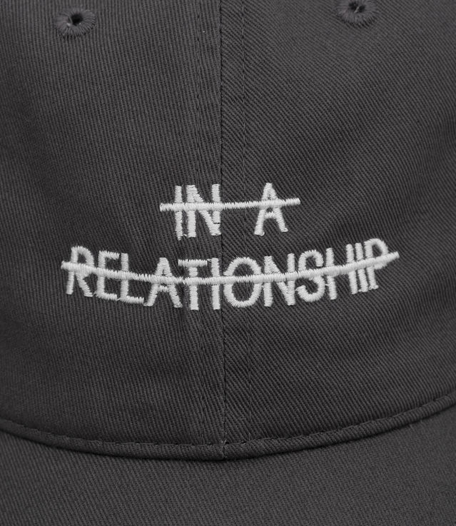 Shop IDEA In A Relationship Hat Charcoal at itk online store