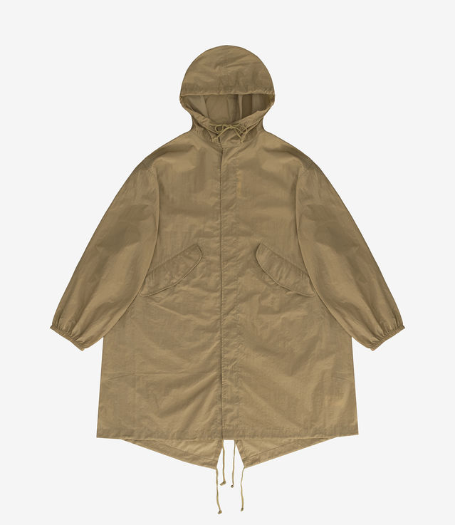 Shop Universal Works Beach Parka Recycled Nylon Tech Sand at itk online ...