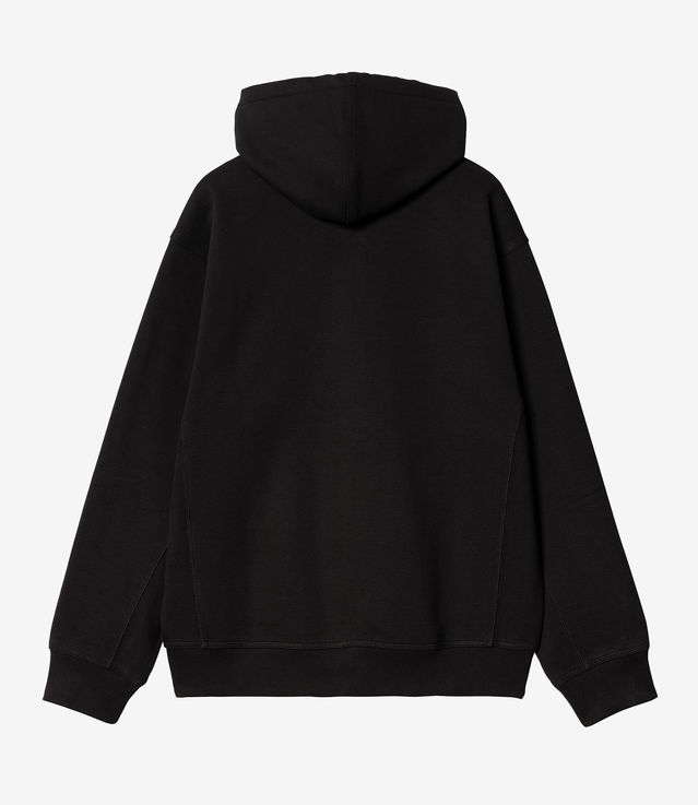 【CARHARTT WIP】24fw HOODED AMERICAN SCRIPT JACKET Carhartt WIP Hooded American Script Jacket | Black – Page